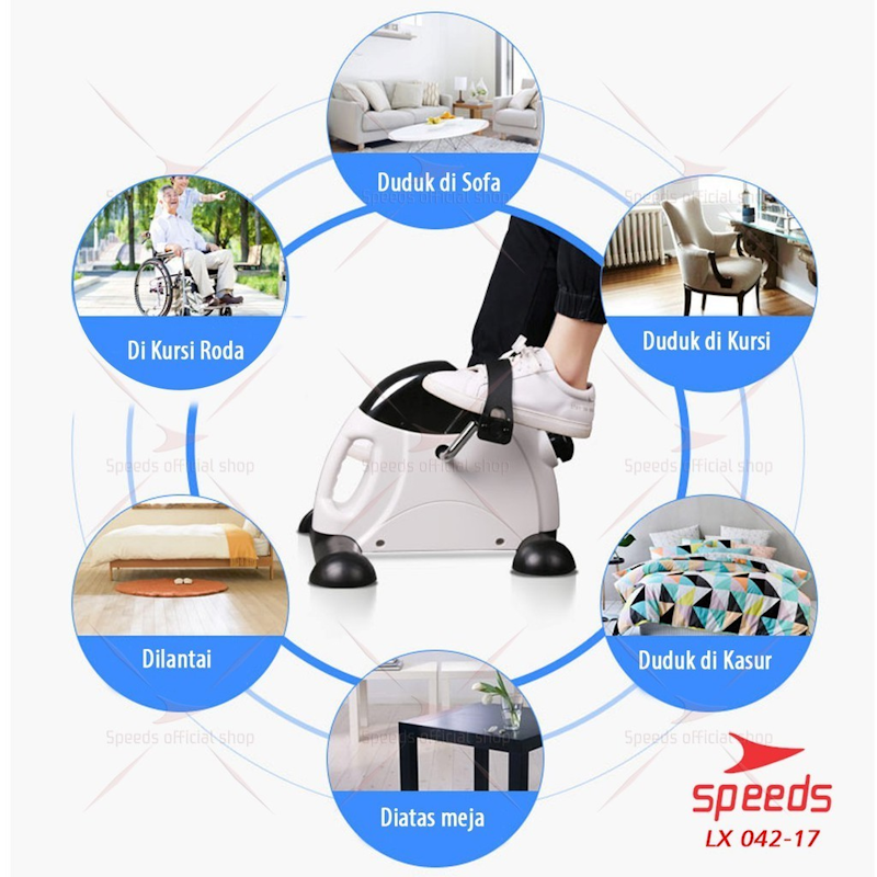 Speeds Sepeda Statis Mini 4