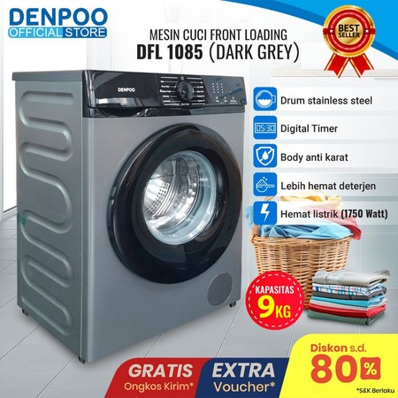 Denpoo Mandiri Indonesia Denpoo Washing Machine Front Loading DFL-1085
