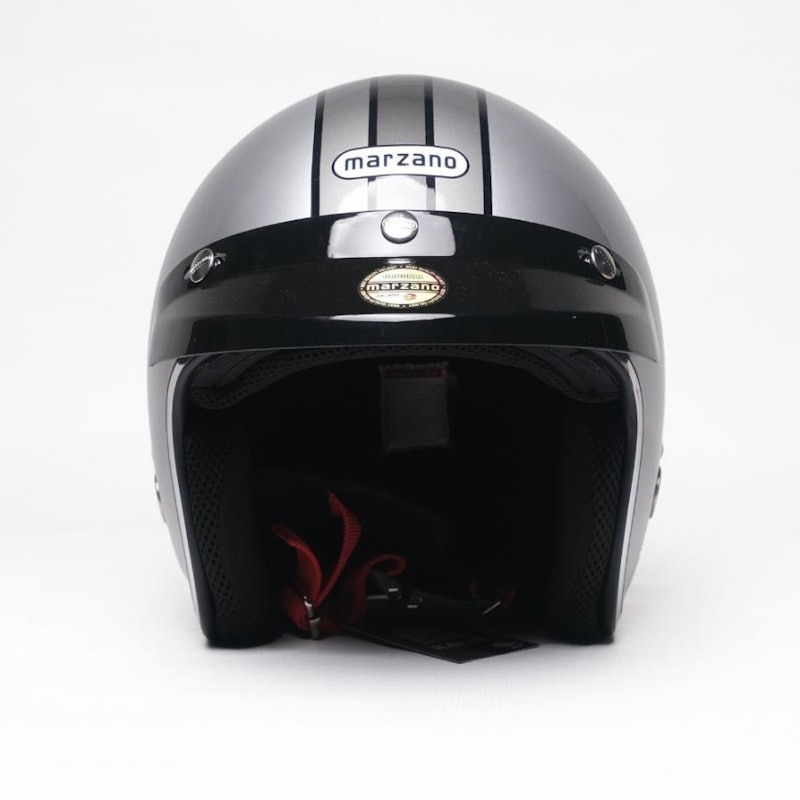 Footstep Footwear x Marzano Helm Retro Seventys Silver 3