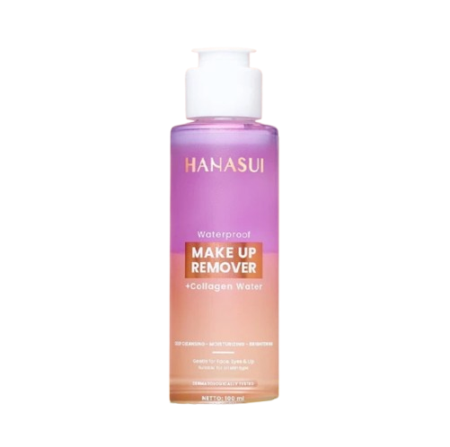 Hanasui ｜ Waterproof Make Up Remover + Collagen Water