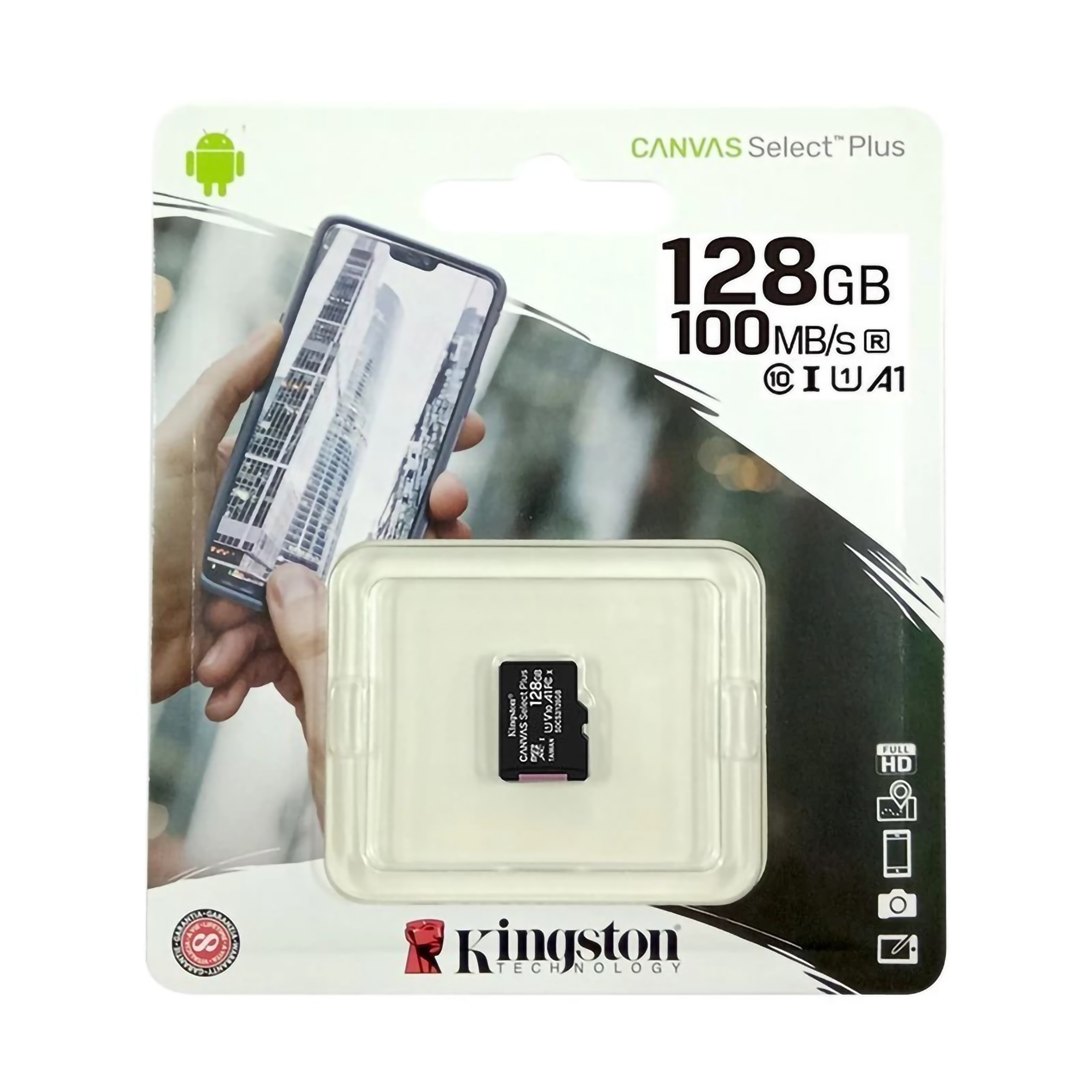 Kingston Technology Kingston microSD Canvas Select Plus 128 GB