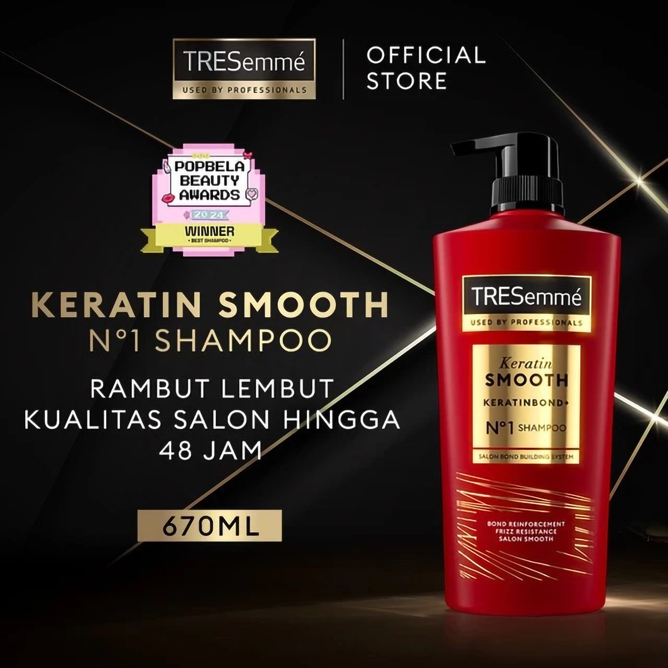 Unilever Indonesia TRESemmé Keratin Smooth Shampoo