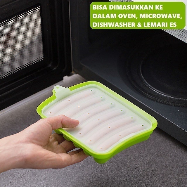   Food Grade Silicone Baby Sausage Mold