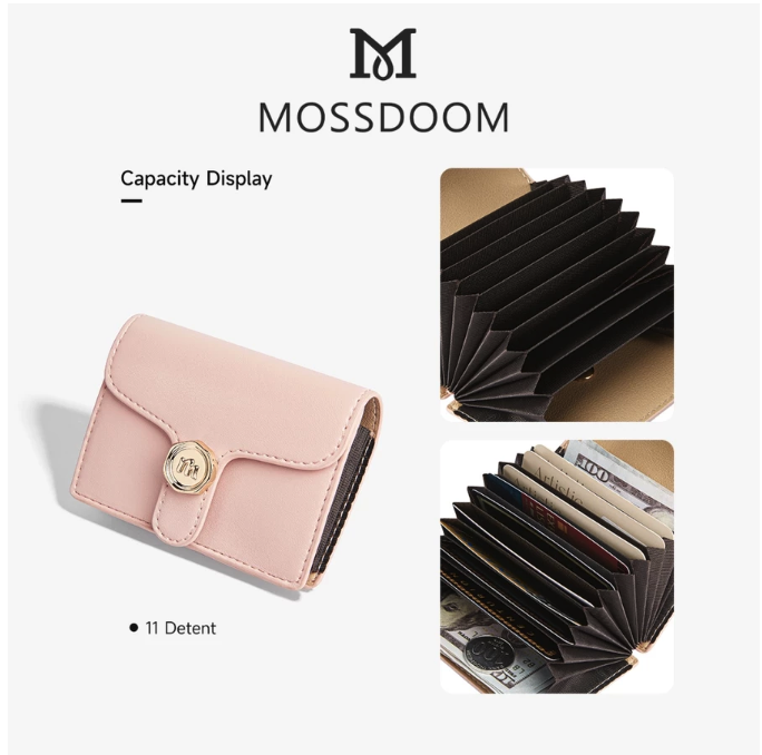 MOSSDOOM Dompet Wanita Bria