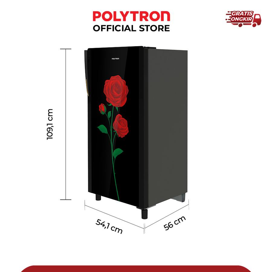 Hartono Istana Teknologi Polytron Kulkas 1 Pintu Belleza Varia 160 liter PRA 16DRX