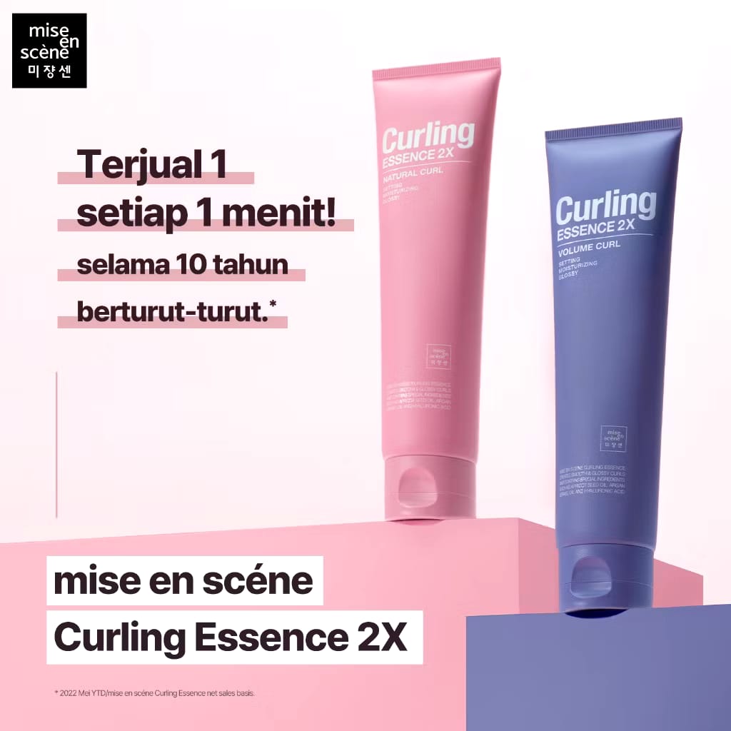 Amorepacific mise en scène Curling Essence 2X Natural Curl