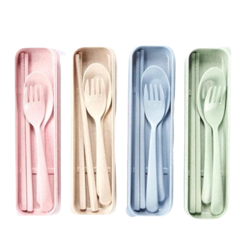 Sendok Garpu Sumpit Portabel Set 1
