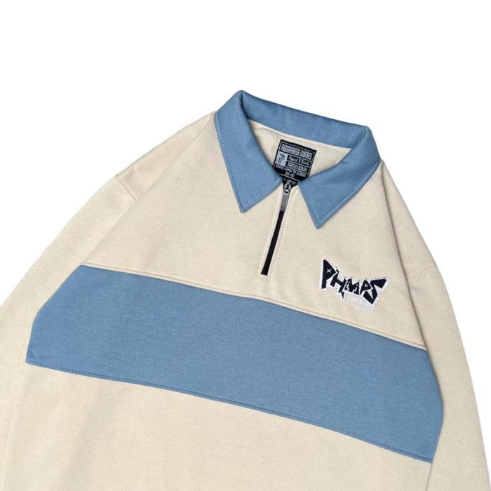  PHOMPPHIESS Rugby Vintage Sweater