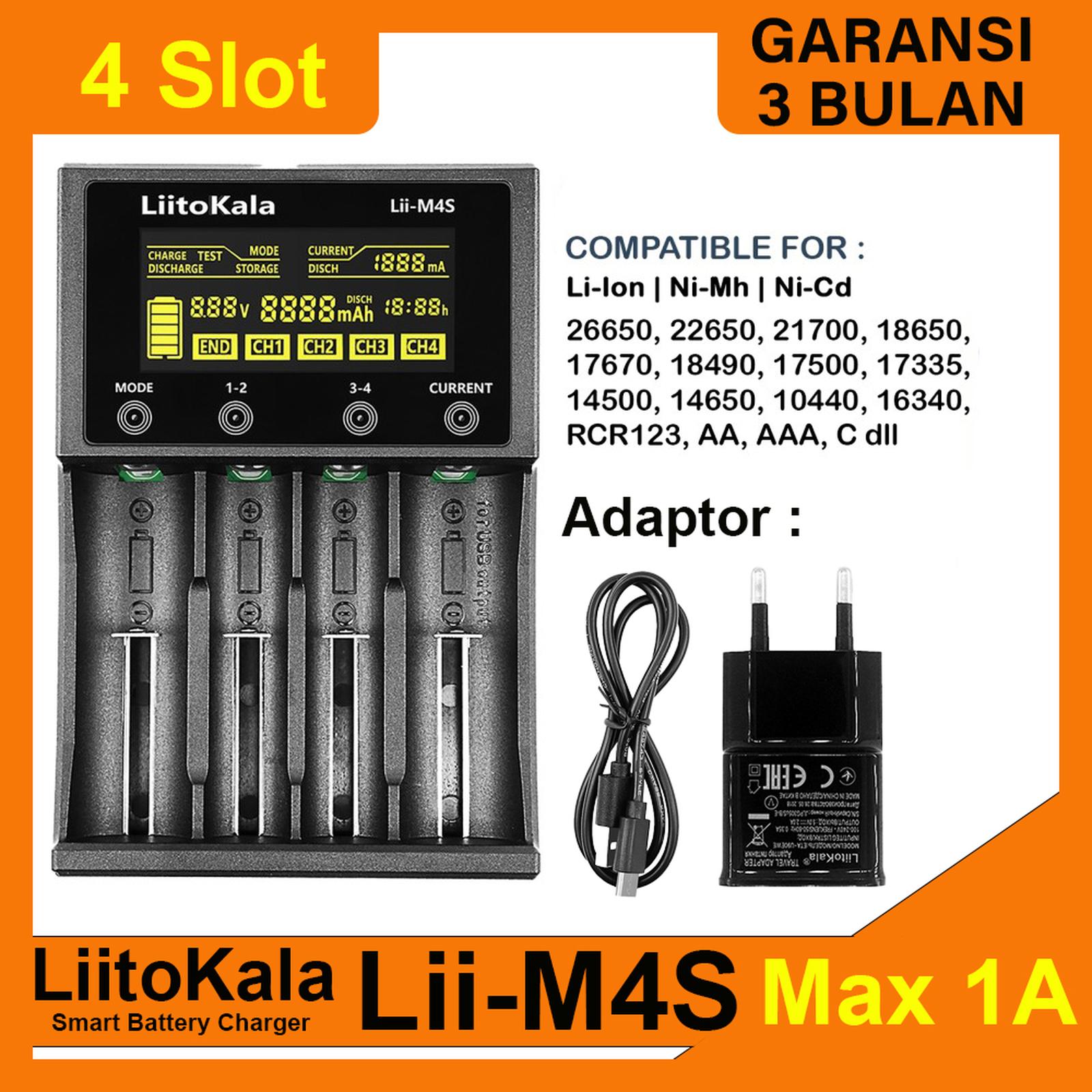 LiitoKala Battery Charger 4