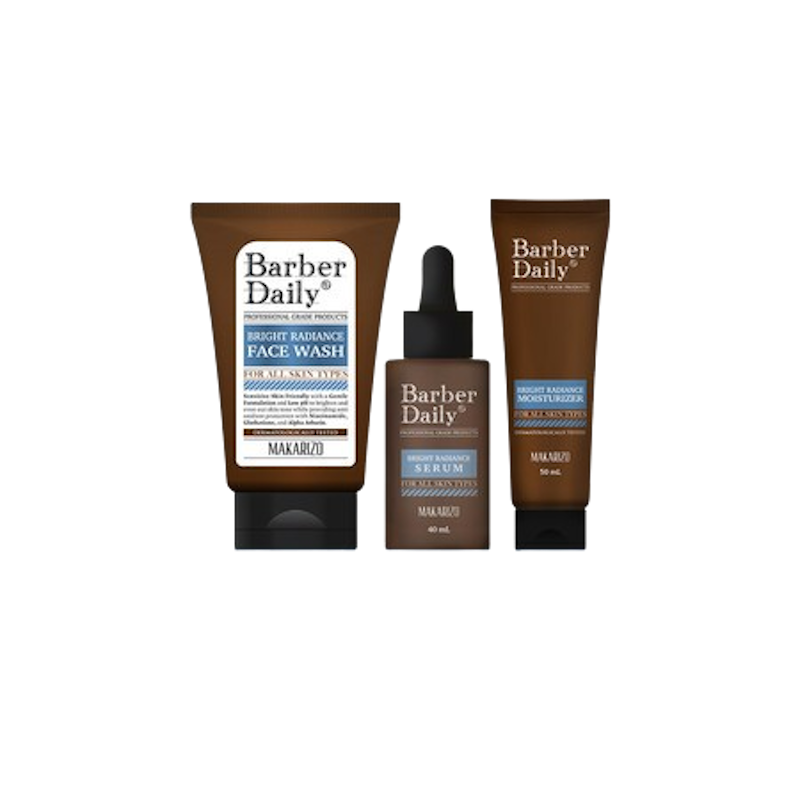 Barber Daily Bright Radiance Package 1