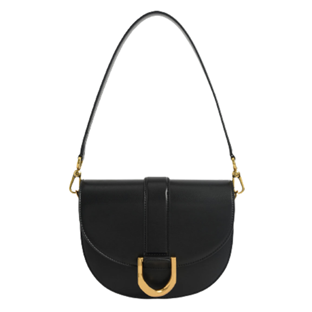 CHARLES & KEITH Gabine Saddle Bag CK2-80781610-1