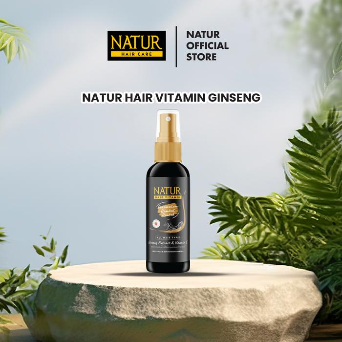 Gondowangi Tradisional Kosmetika Natur Hair Care Hair Vitamin Ginseng Extract & Vitamin E