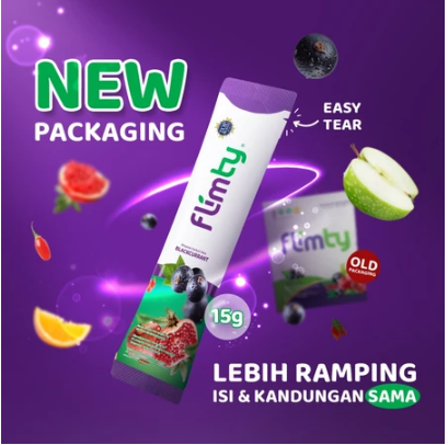 Anugrah Inovasi Makmur Flimty Fiber Blackcurrant