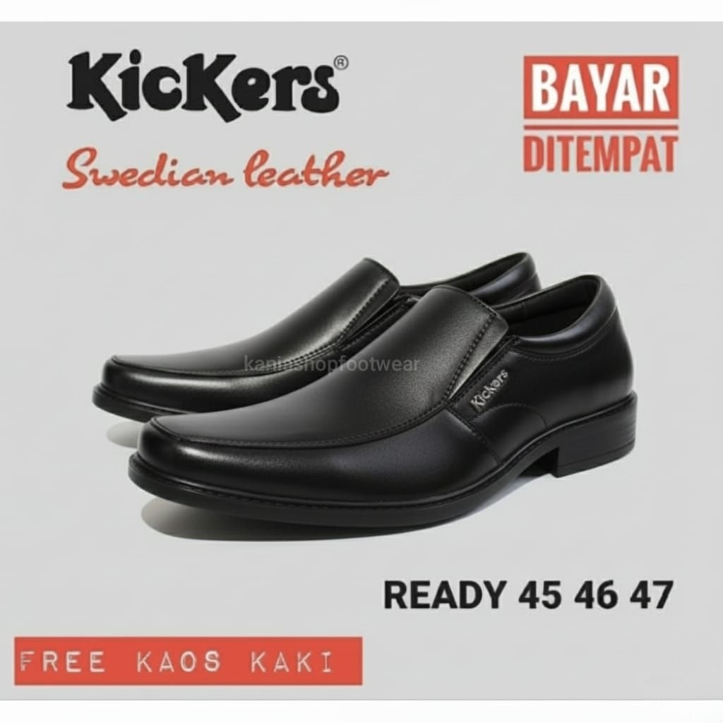  Kickers Sepatu Pria Pantofel 4