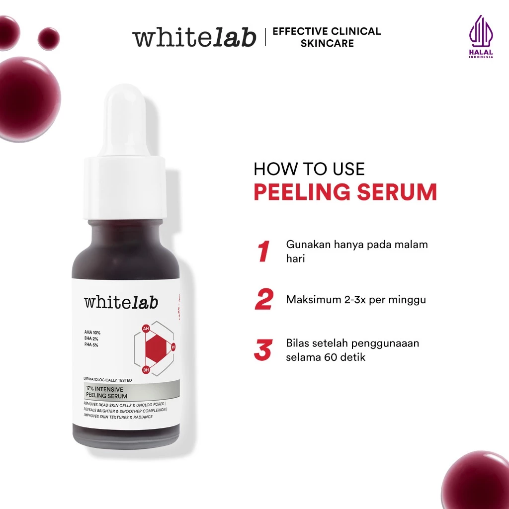Natura Deca Kosmetika Whitelab 17% Intensive Peeling AHA BHA PHA Serum