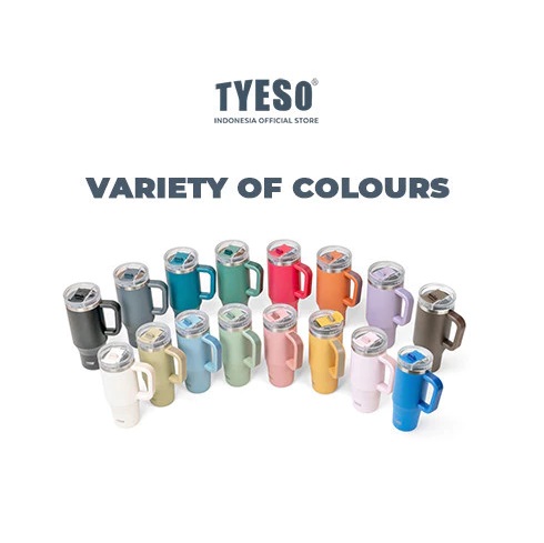 Usaha Samudera Sukses Tyeso Aura Tumbler Portable Stainless Coffee Cup 1200 ml TS-8868