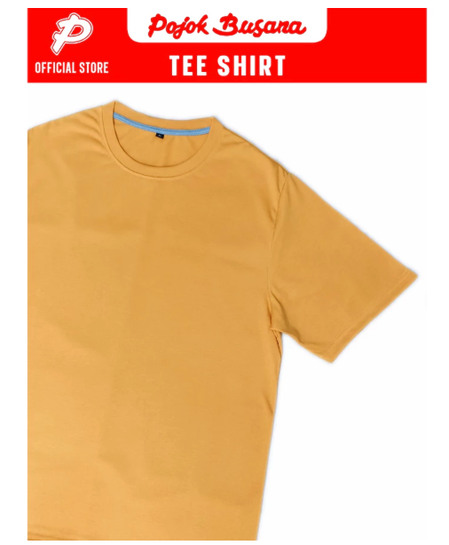  Pojok Busana Tee Shirt Premium Colors Pria