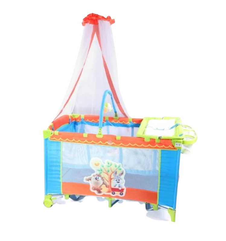 I.Q. BABY Baby Looney Tunes Baby Playpen 1