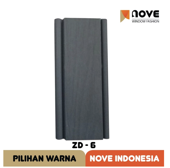 Global Gemilang Adirwana Nove PVC Folding Door Motif Kayu Custom