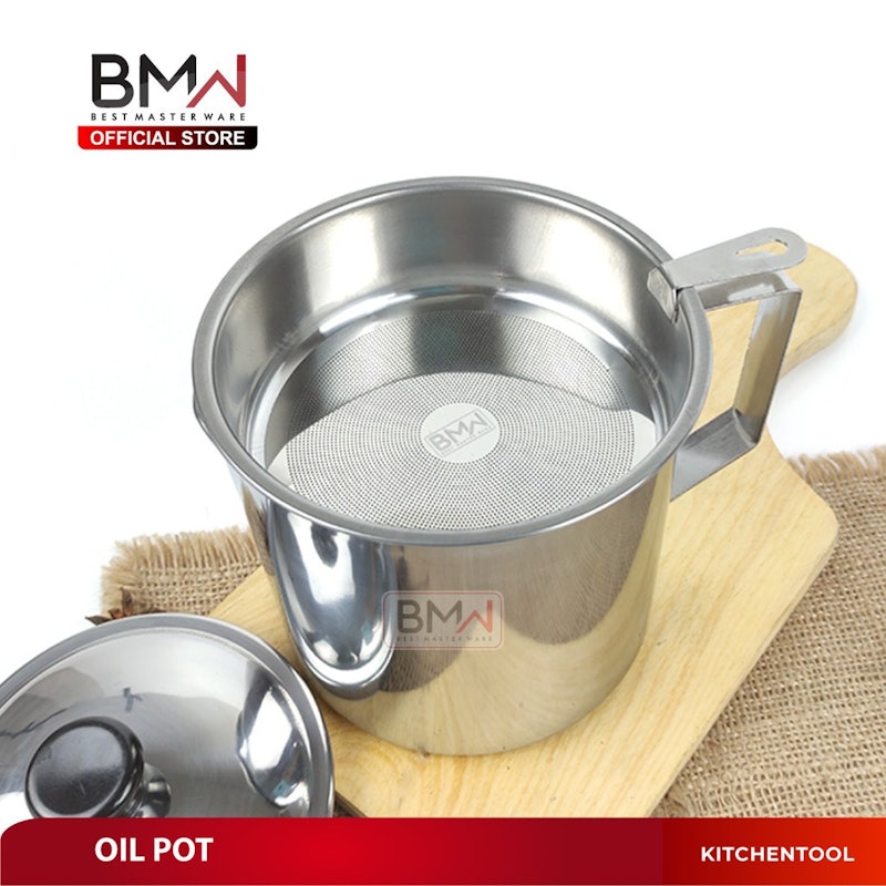 BMW Kitchen Ware Oil Pot Stainless Steel 3