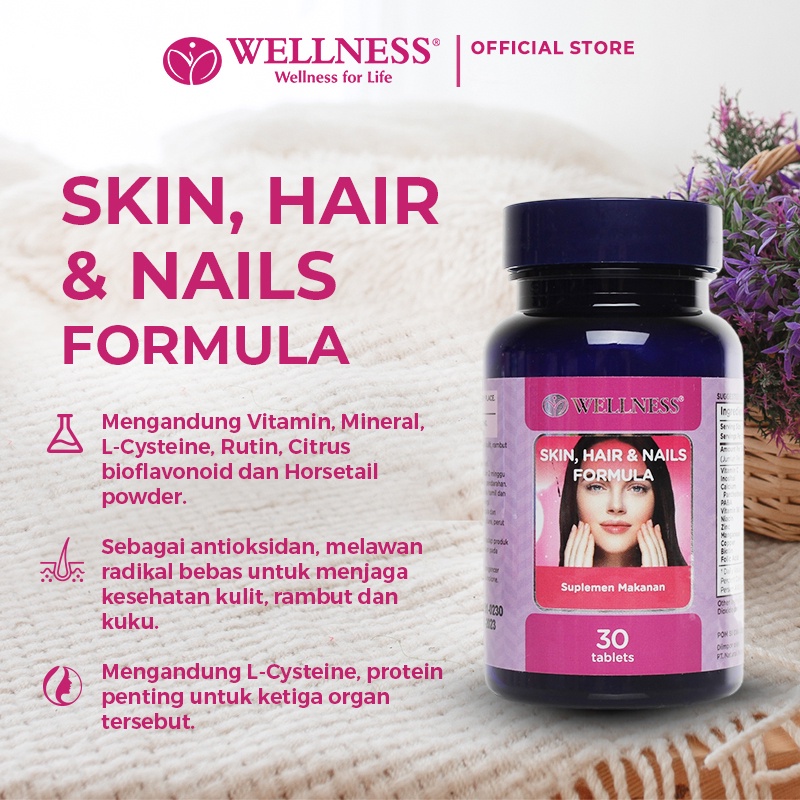 Natural Nutrindo Wellness Skin, Hair & Nails Formula