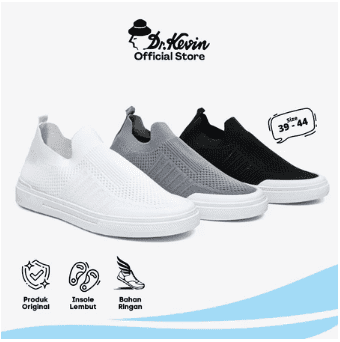 Dr. Kevin Sepatu Sport Kasual Sneaker Pria  4