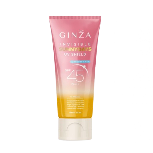 Ginza Beauty Invisible SunnyDays UV Shield Sunscreen Gel SPF 45 PA+++
