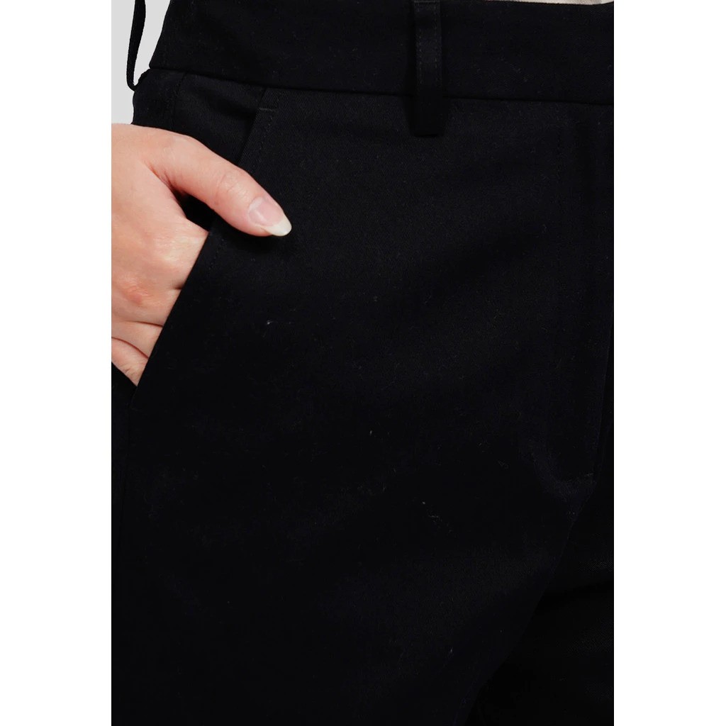Executive Regular Fit Wide Leg pants Black