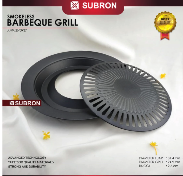 Suryamas Kencana Sentosa Subron Smokeless Barbeque Grill