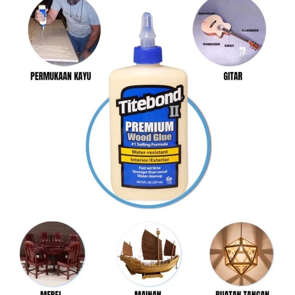 Titebond II Premium Wood Glue  3