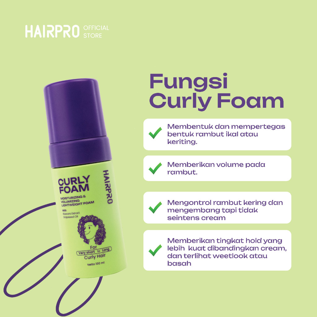 HAIRPRO Curly Foam 3