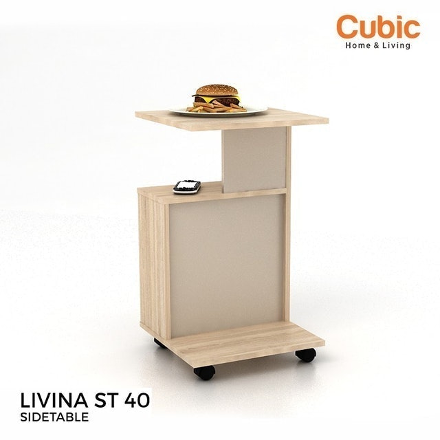 LIVINA Meja Samping Minimalis 2