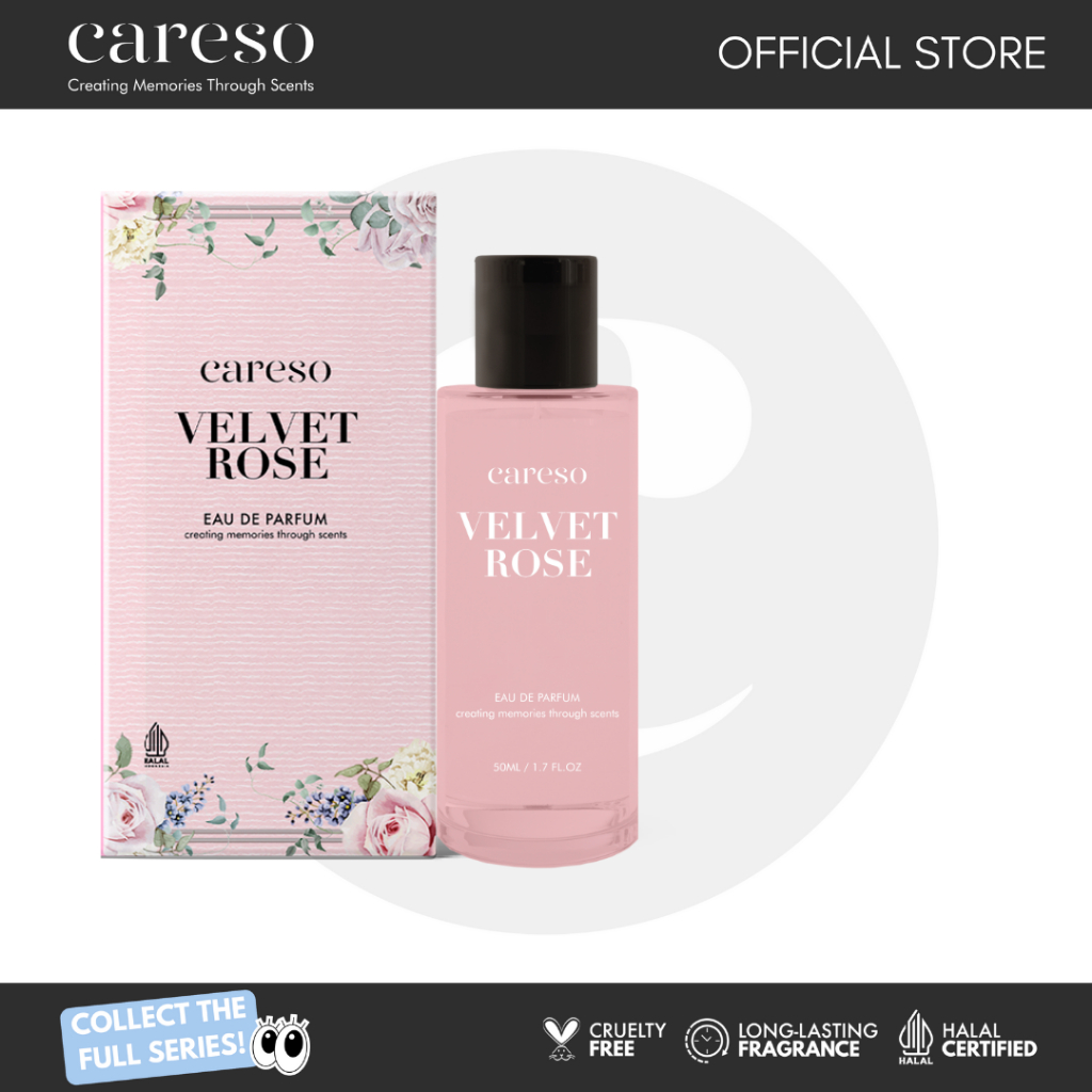 Elina Prima Sejahtera CARESO Velvet Rose EDP