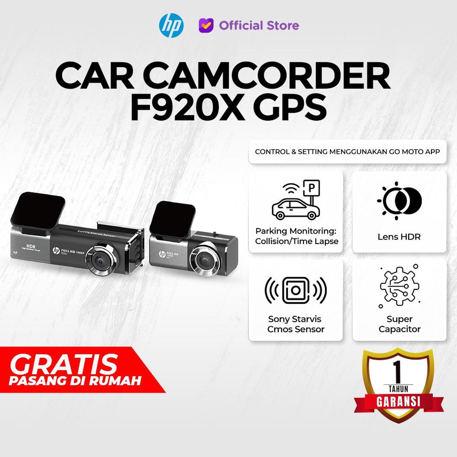 HP Dashcam Mobil  F920X 