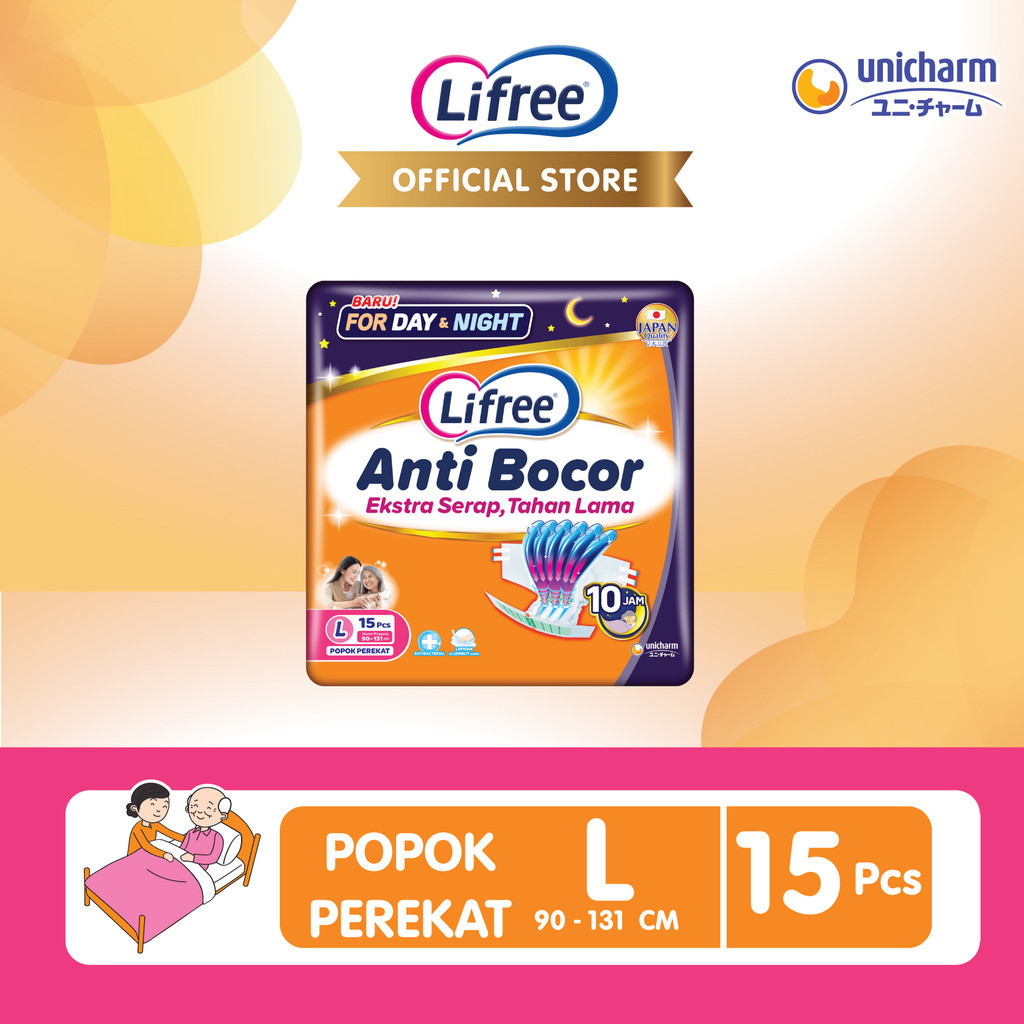 Unicharm Lifree Popok Dewasa Perekat 