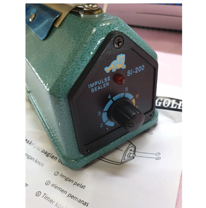  Double Leopards Gold Impulse Sealer SI-300