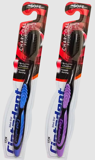 Sikat Gigi Charcoal Protection Soft 1