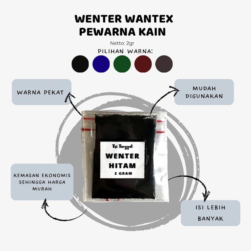 Padi Gunting Wantex Wenter Pakaian 5