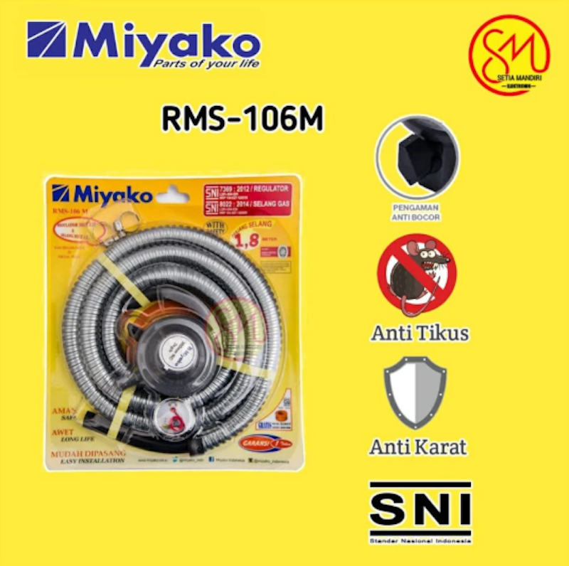 Miyako Selang Gas Regulator 4