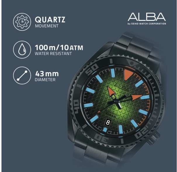 Seiko Group Corporation Alba Tokyo Neon AS9N93X1