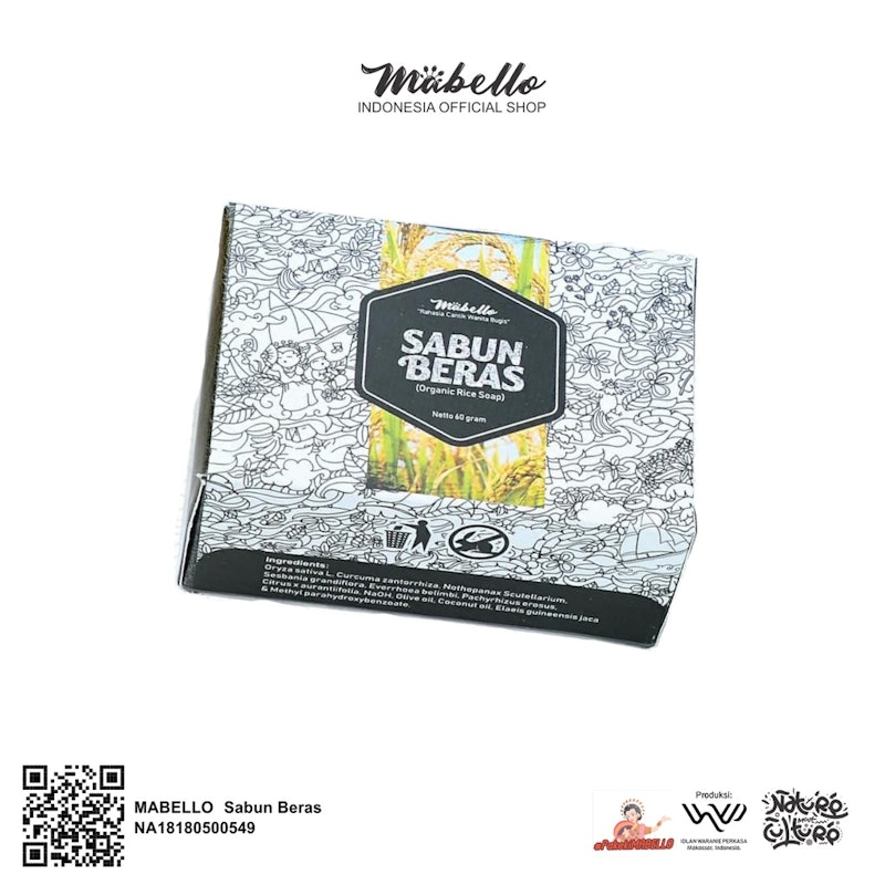 Mabello Sabun Beras Hitam (Bedda Lotong) 2