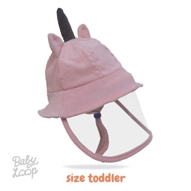 Baby Loop Bucket Hat + Shield Retro Animal Collection – Topi Corona