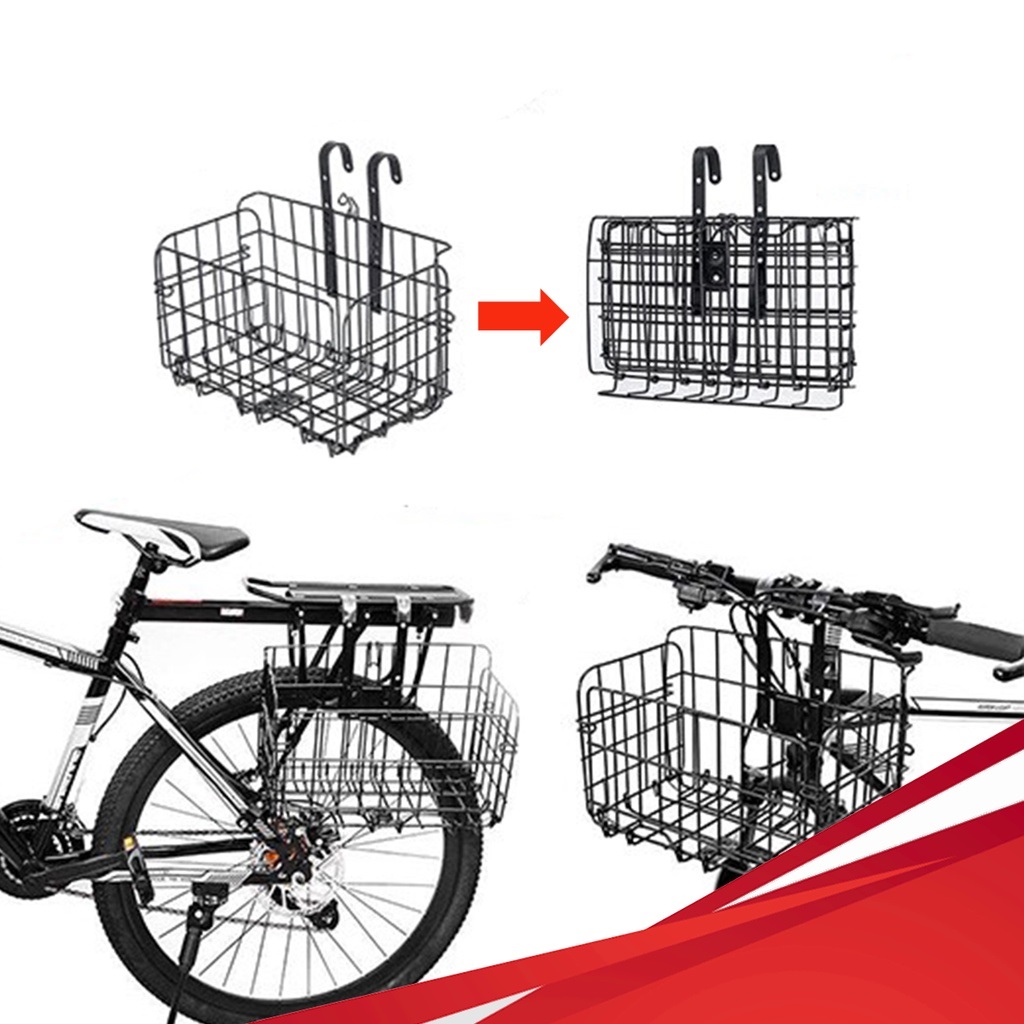 Keranjang Sepeda Lipat - Foldable Basket