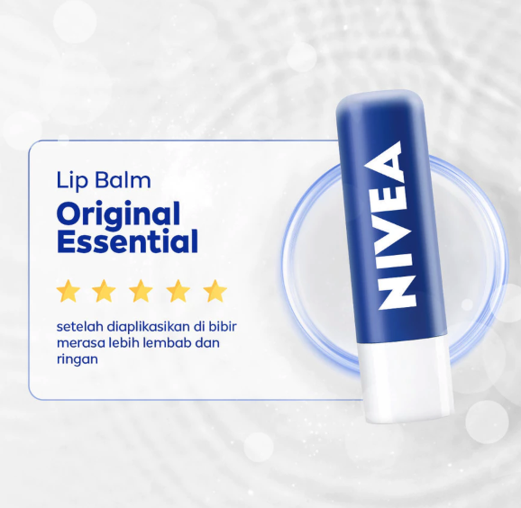 Beiersdorf NIVEA  Lip Balm Original Essential