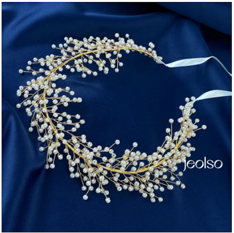 Headpiece Kawat Lentur Mutiara 2