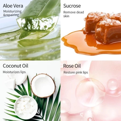 JNR Sosial Indonesia LANBENA Lip Mask & Lip Balm Rose