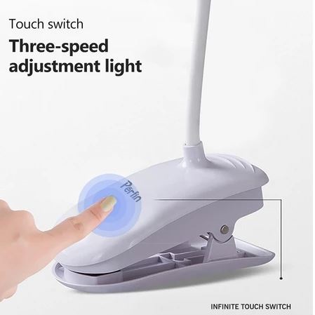  Perfin Lampu Meja Belajar Jepit PFLG01 