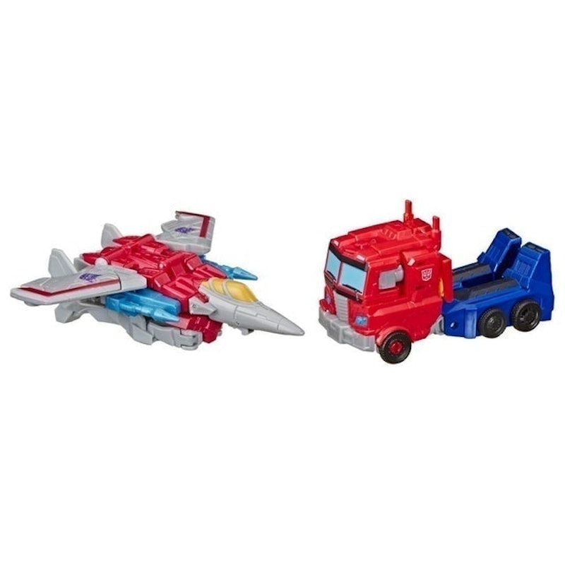 Transformers Cyberverse Warrior Class Optimus Prime & Starscream 2
