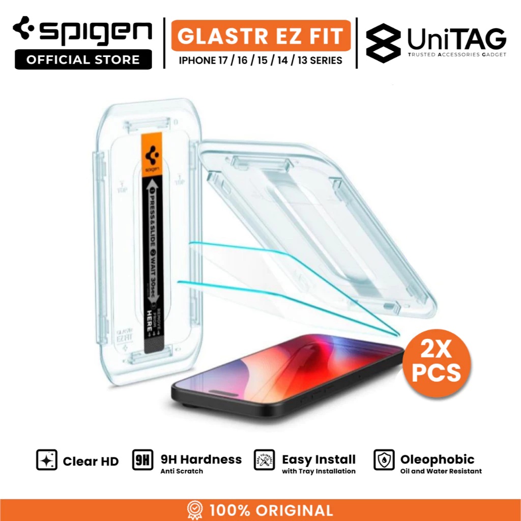 Spigen Spigen Glas tR EZ Fit Tempered for iPhone