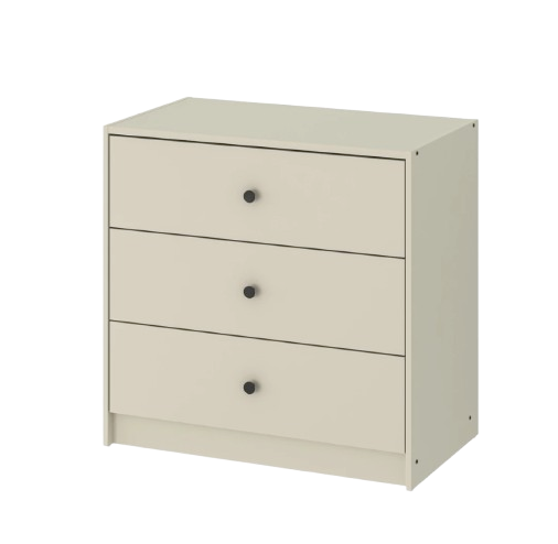 IKEA GURSKEN Lemari 3 Laci Minimalis 1